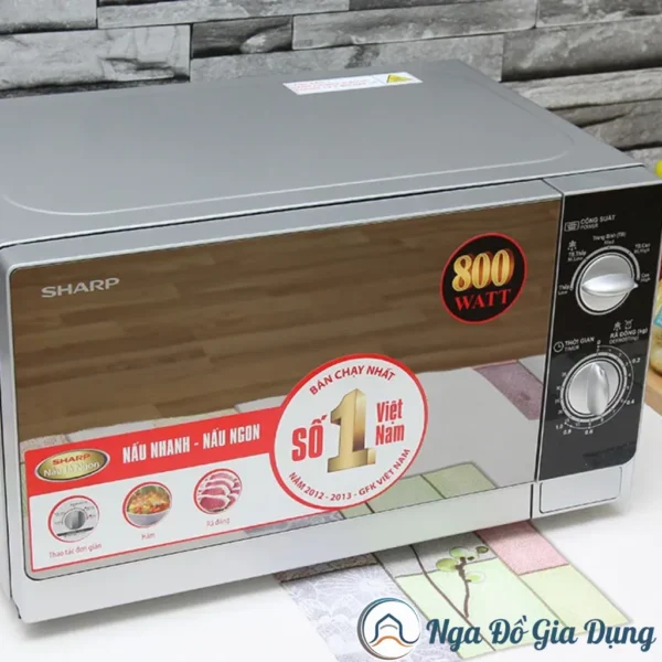 Lò Vi Sóng Sharp R 203VN M: Nâng Tầm Bếp Nấu Gia Đình