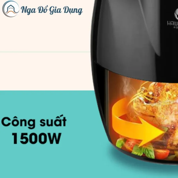 Nồi Chiên Không Dầu Hawonkoo 4.5 lít AFH 045: Bảo Vệ Sức Khỏe