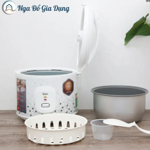 Nồi Cơm Điện Midea 1 Lít MR CM1025: Nhỏ Gọn, Tiện Dụng & Đáng Mua